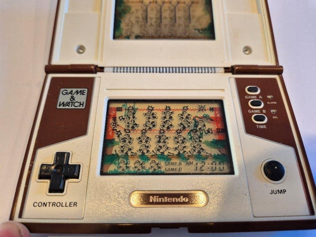 Nintendo Game & Watch Donkey Kong II 2 JR-55 1983, Avontuur en Actie, Gebruikt, 1 speler, Ophalen of Verzenden