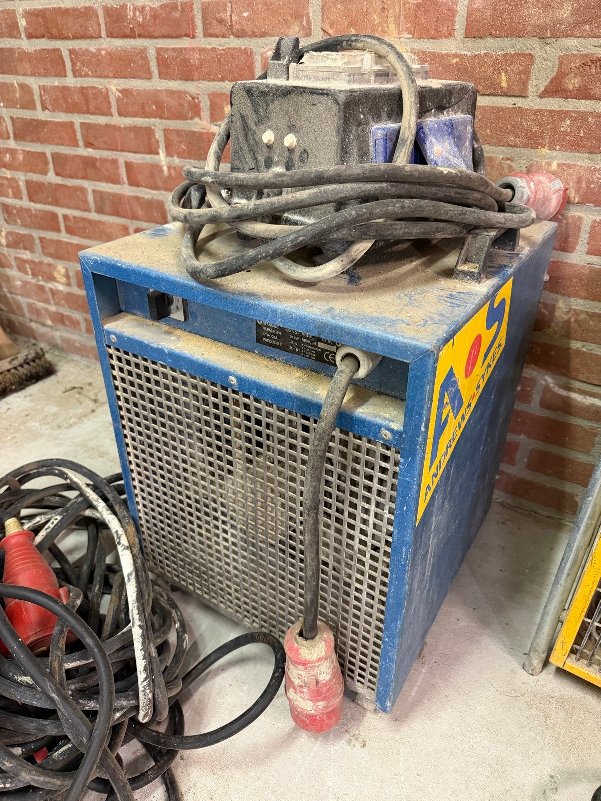 Krachtstroom Kachel - Robuuste Industriële Verwarming, Doe-het-zelf en Verbouw, Verwarming en Radiatoren, 30 tot 80 cm, Gebruikt