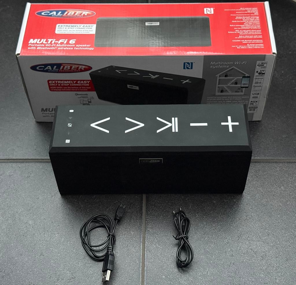 Caliber Multi-Fi 6 Bluetooth speaker Wi-Fi Multiroom, Audio, Tv en Foto, Luidsprekers, Ophalen, Minder dan 60 watt, Overige typen