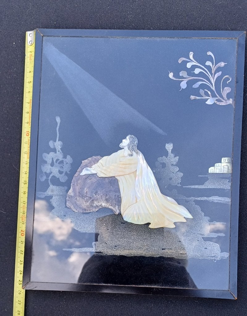 religieus paneel, Antiek en Kunst, Ophalen of Verzenden