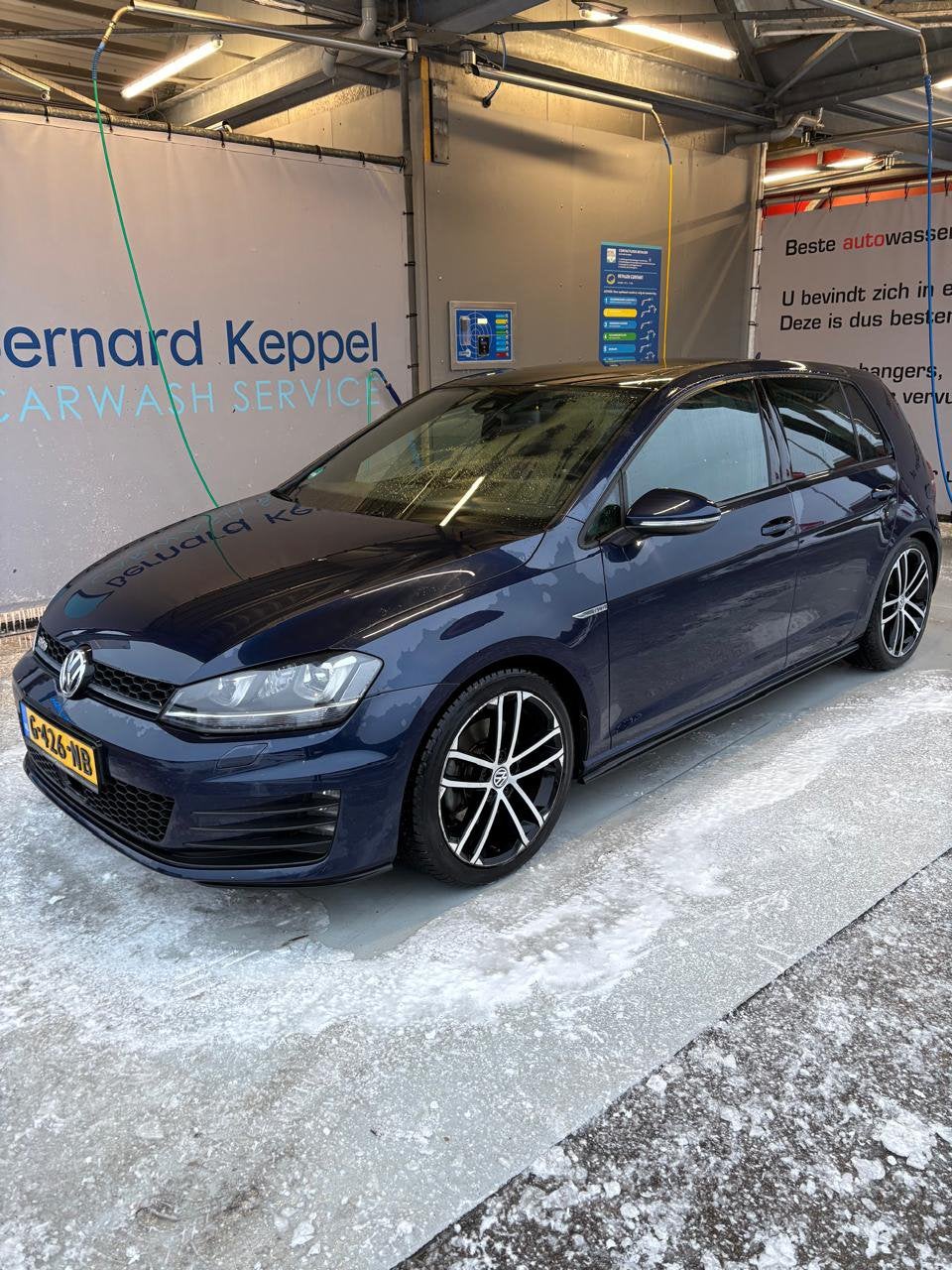 Volkswagen Golf 2.0 TDI PANO DSG ACC, Auto's, 4 cilinders, Blauw, Geïmporteerd, 154 €/maand