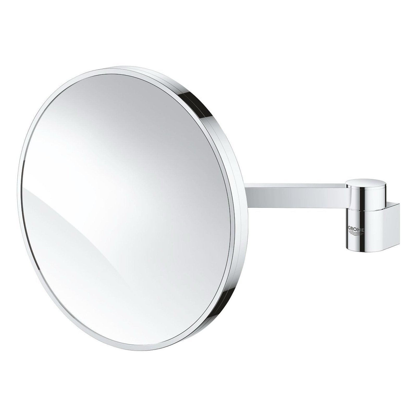 GROHE Selection scheerspiegel 7x vergrotend chroom, Minder dan 50 cm, Rond, Nieuw, Ophalen of Verzenden