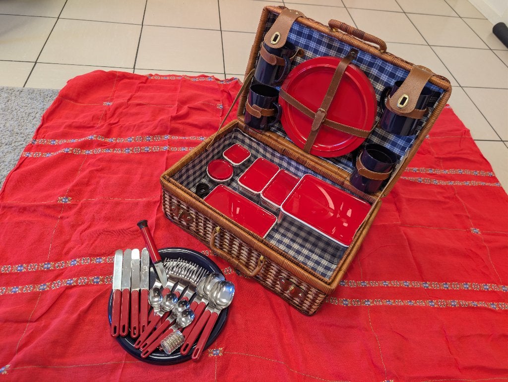 Vintage Picnic set Mepal Rosti 1980s, Ophalen of Verzenden, Zo goed als nieuw