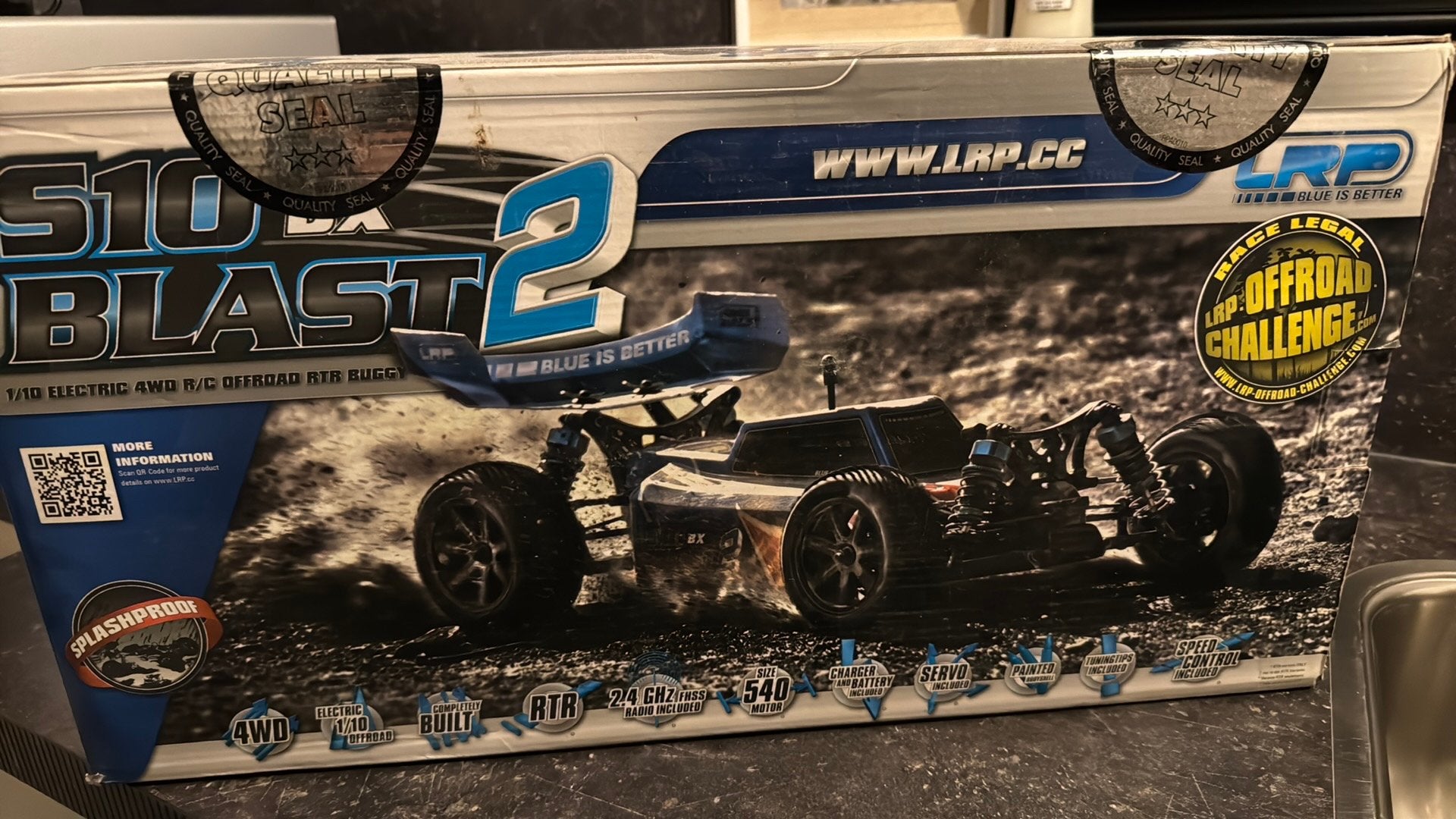 LRP S10, Elektro, Gebruikt, Auto offroad, Ophalen of Verzenden