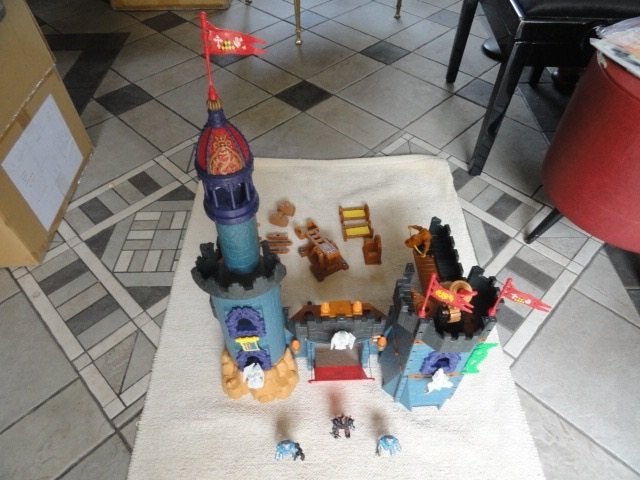 Fisher-Price Kasteel Met Licht En Geluid, Kinderen en Baby's, Speelgoed | Fisher-Price, Verzenden, Zo goed als nieuw, Speelset
