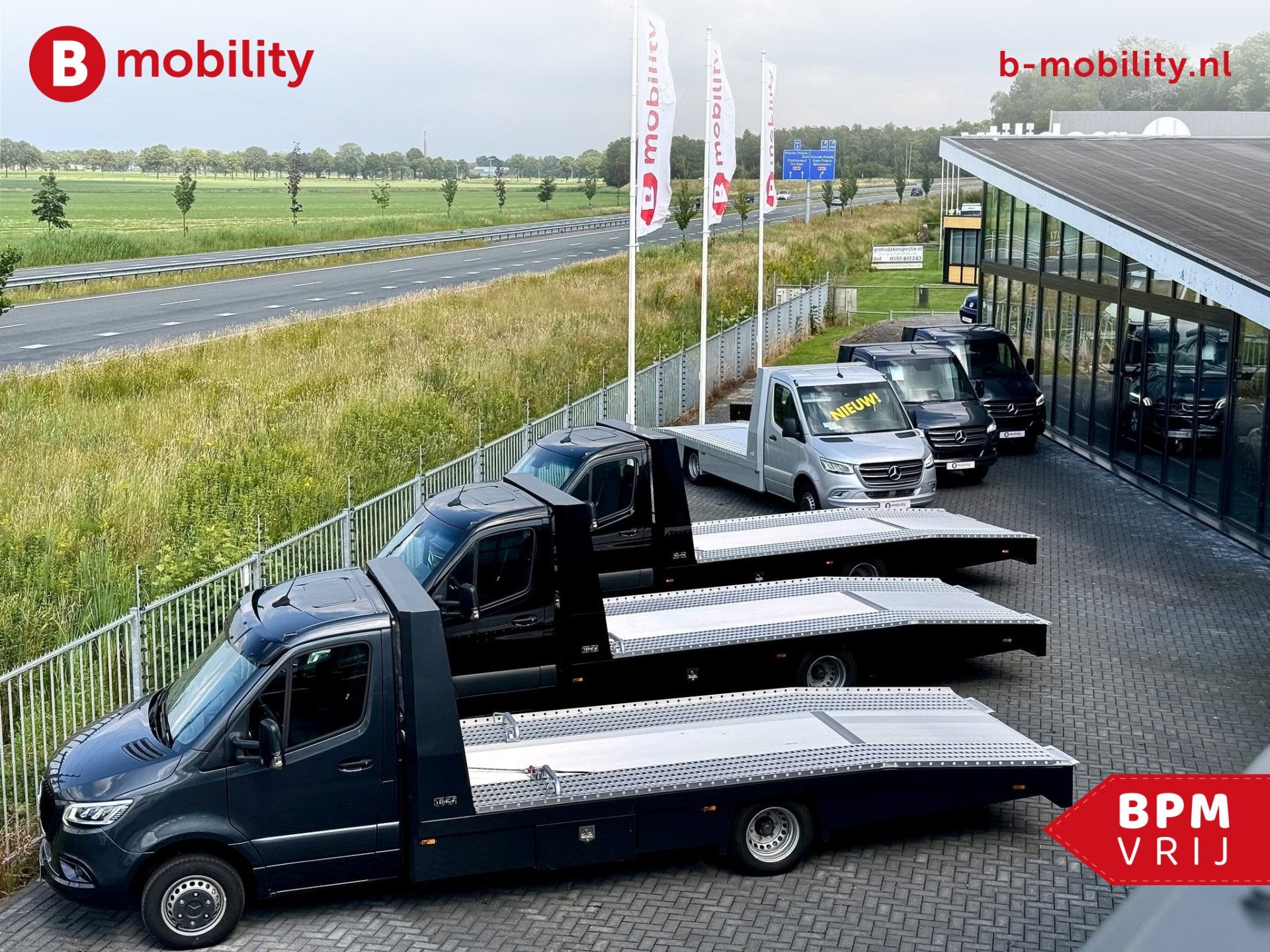 Mercedes-Benz Sprinter 519 CDI Tijhof AluLiner V/A €32 Per, Gebruikt, Bedrijf, Diesel, 3500 kg