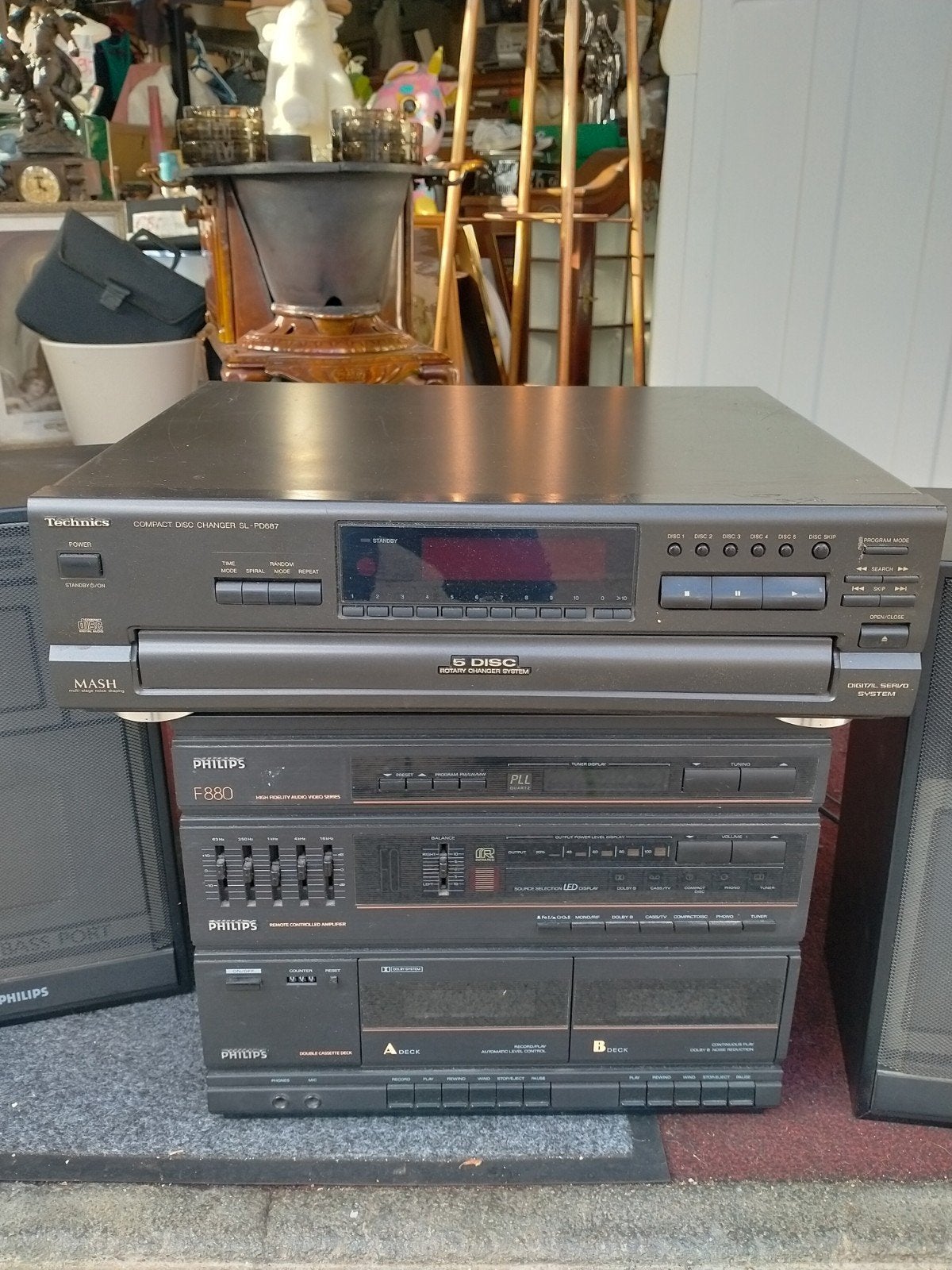 technics sl.pd 687 cd speler, Ophalen of Verzenden, Technics