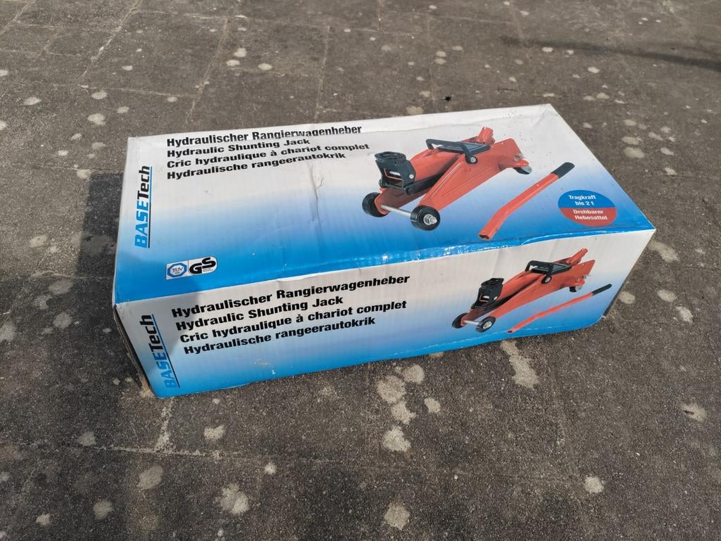 Hydraulische Garagekrik - Zo goed als nieuw, Ophalen of Verzenden, Zo goed als nieuw, Hydraulisch, Garagekrik