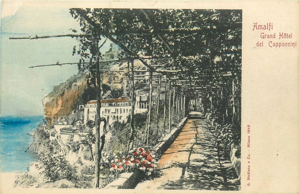 701-274-037 Amalfi Grand Hotel dei Cappuccini, Ophalen of Verzenden, Voor 1920, Frankrijk