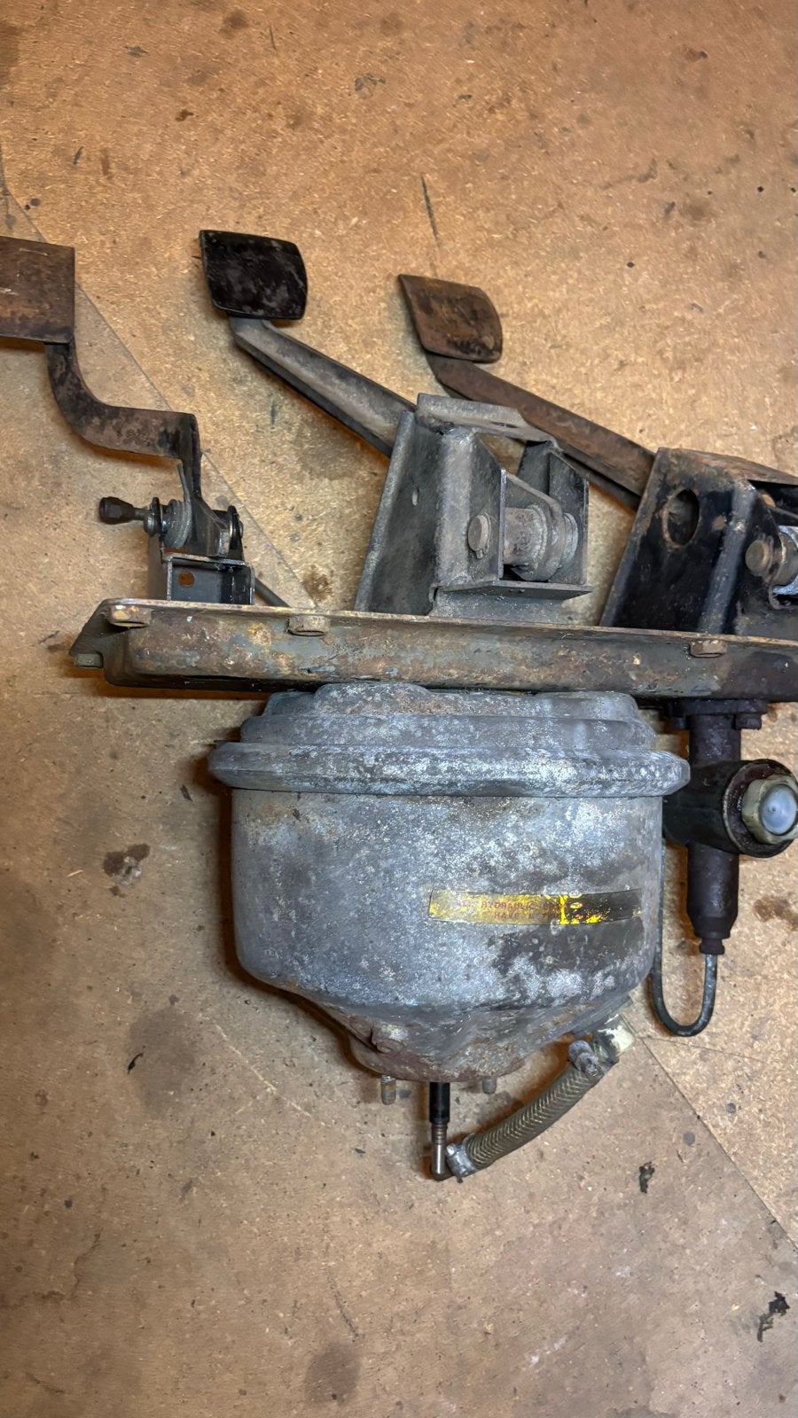 Pedalenset compleet Range Rover Classic 2-deurs/vroege 4-deu, Ophalen, Gebruikt, Land Rover