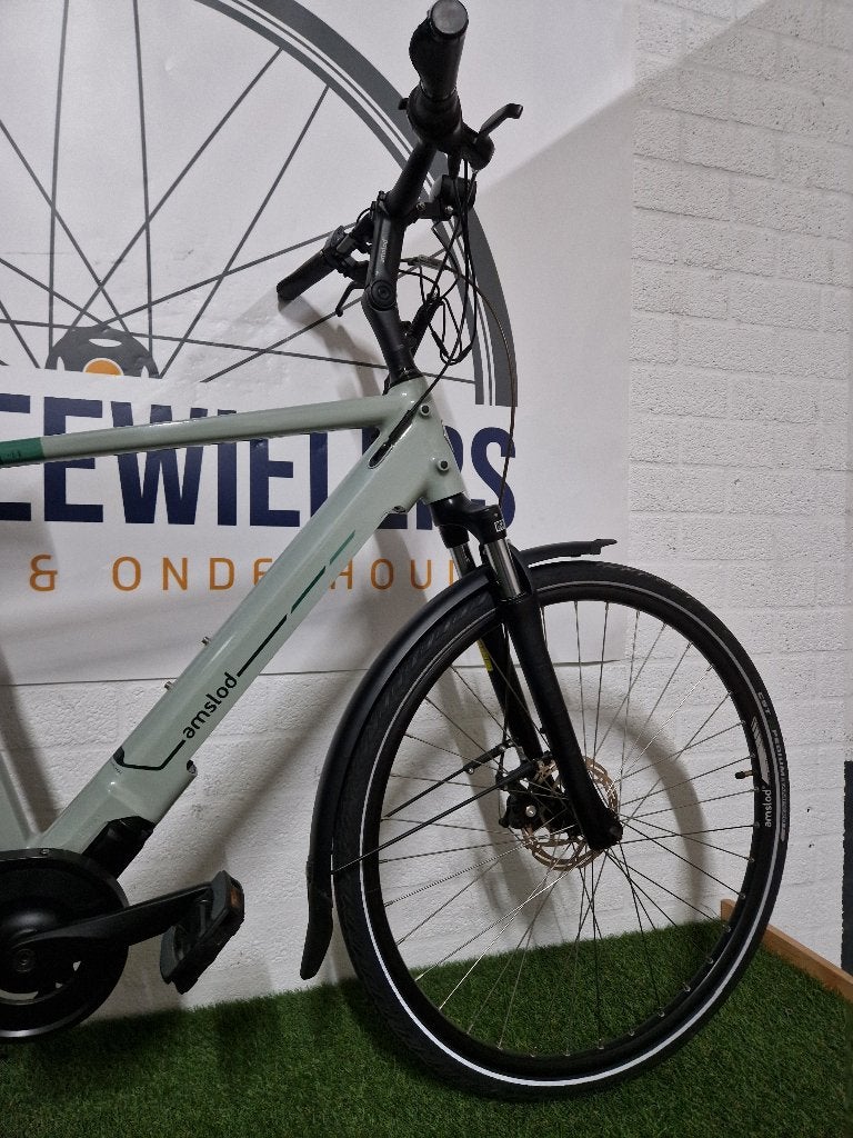 Amslod Dalton Heren E-bike 28" 57cm N7, Fietsen en Brommers, Ophalen, (Extra) lage instap, 56 cm of meer, Zo goed als nieuw