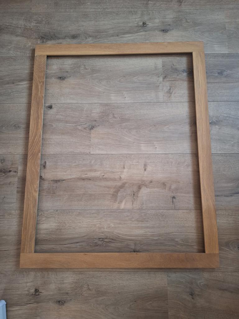 Mooie houten lijst 80x100 cm, Huis en Inrichting, Woonaccessoires | Lijsten, Ophalen of Verzenden, Hout