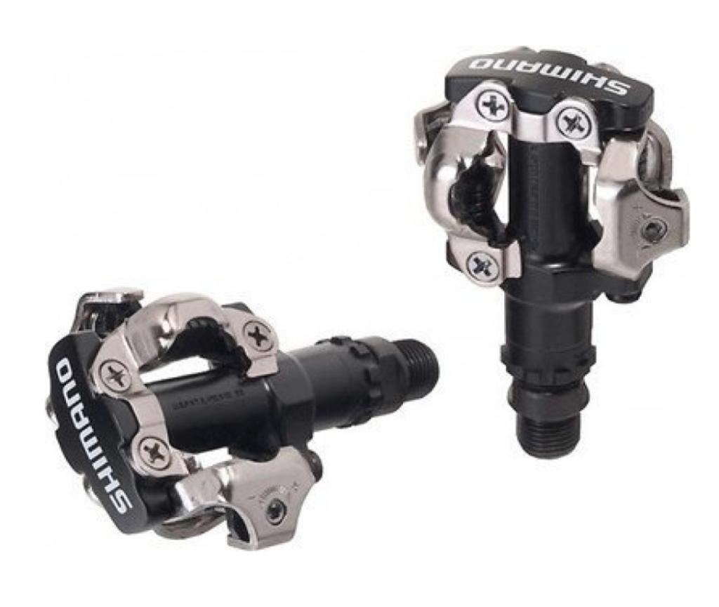 Shimano PD-M540 SPD pedalen ( ❗lichte speling op 1 asje ), Fietsen en Brommers, Fietsonderdelen, Ophalen of Verzenden, Gebruikt