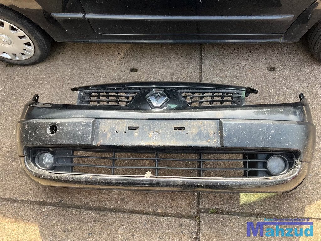 RENAULT SCENIC 2 Zwart voorbumper 2004-2009, Renault Group, Gebruikt, Contact.group@renault.com, Ophalen of Verzenden