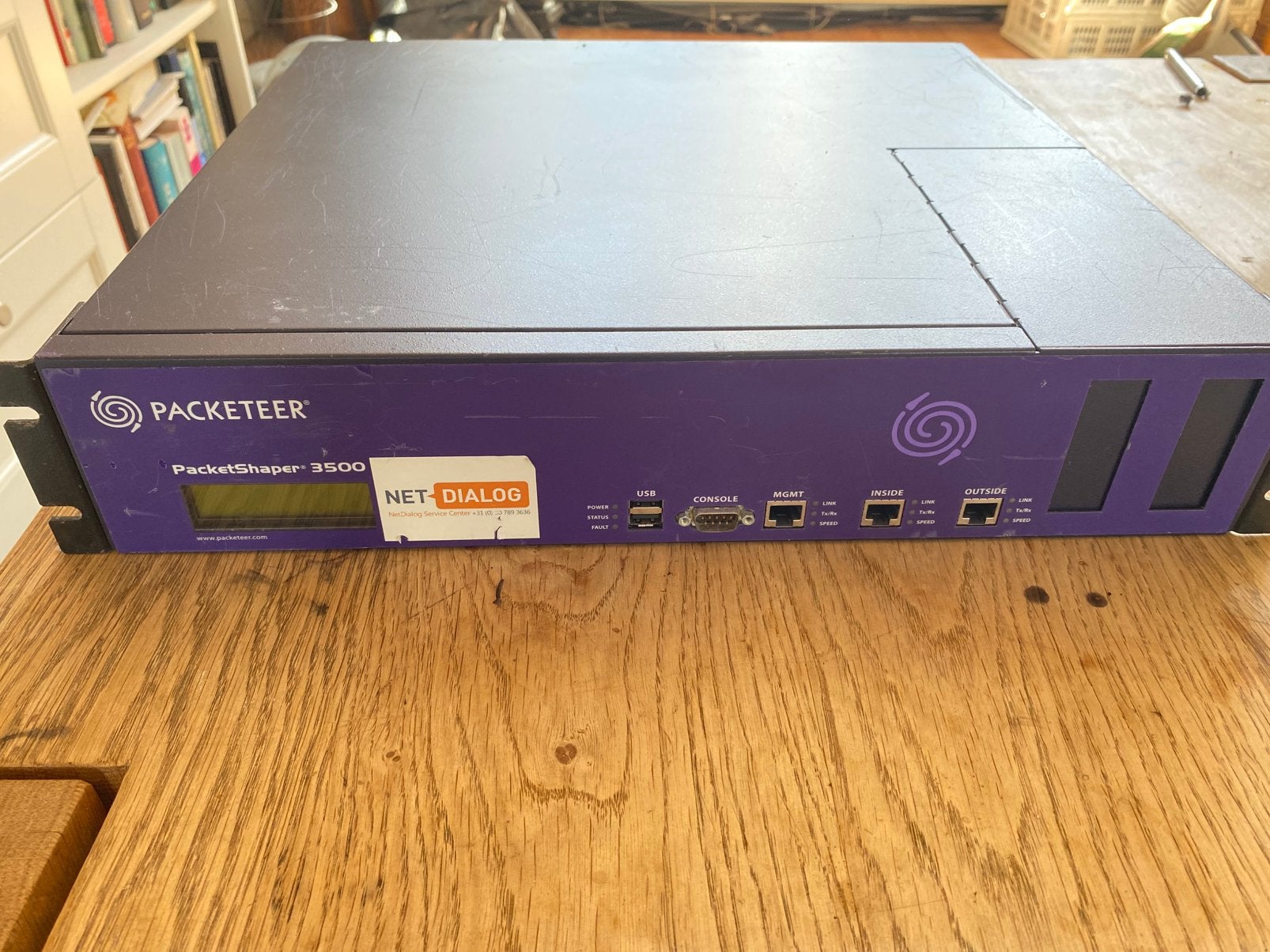 PACKETEER 3500, intermnet monitoring, firewall, Ophalen, Zo goed als nieuw