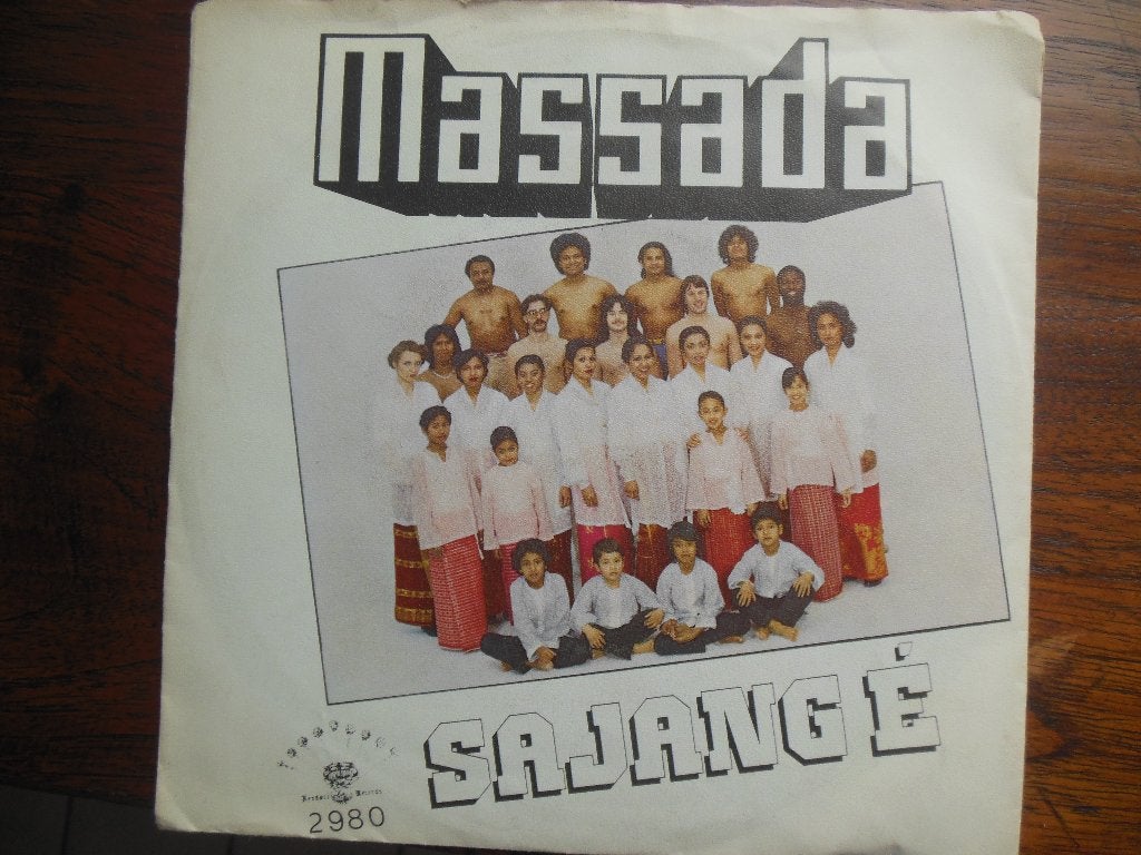 single massada sanjang é 45rpm jukebox vinyl record 7inch, Gebruikt, 7 inch, Ophalen of Verzenden, Pop
