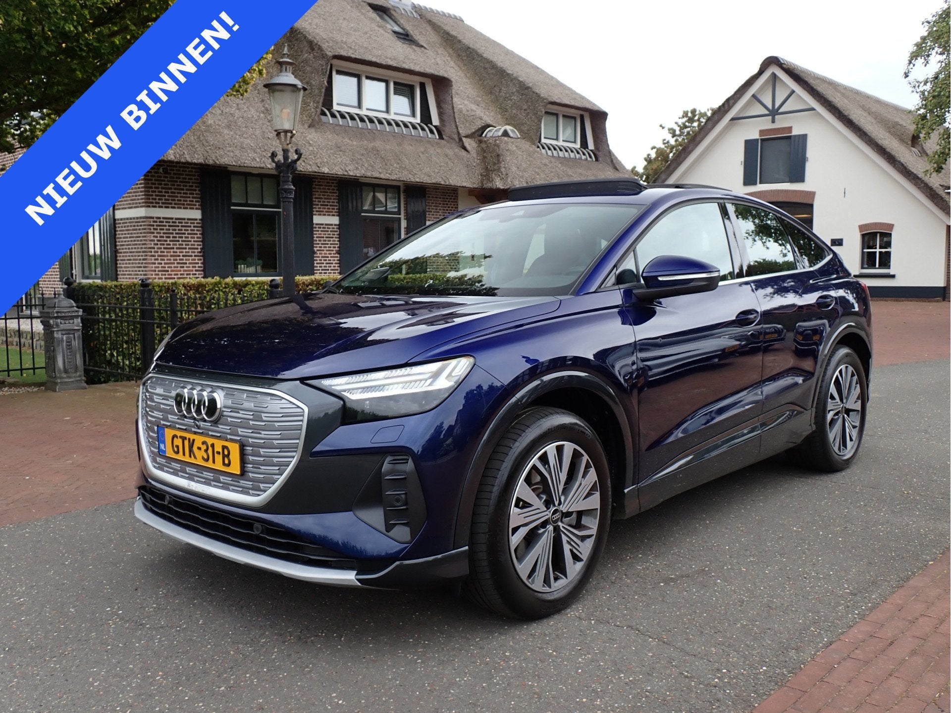 Audi Q4 Sportback e-tron 45 quattro 82KWH 100%SOH PANODAK /, Auto's, Automaat, Stof, 495 min, 82 kWh