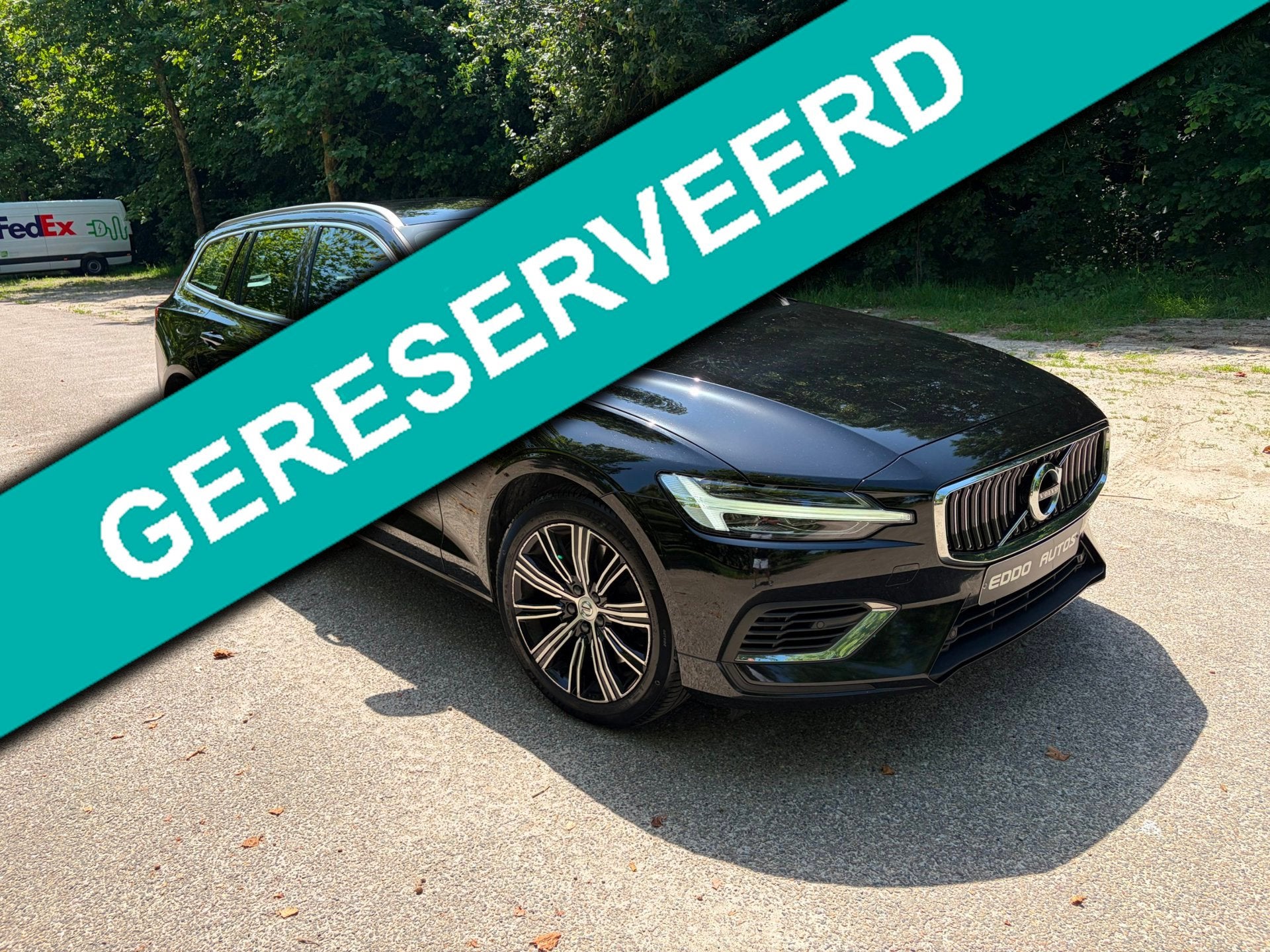 Volvo V60 2.0 T6 Recharge AWD Inscrip. SOH 99% LEER BTW, Automaat, Zwart, 4 cilinders, 1969 cc