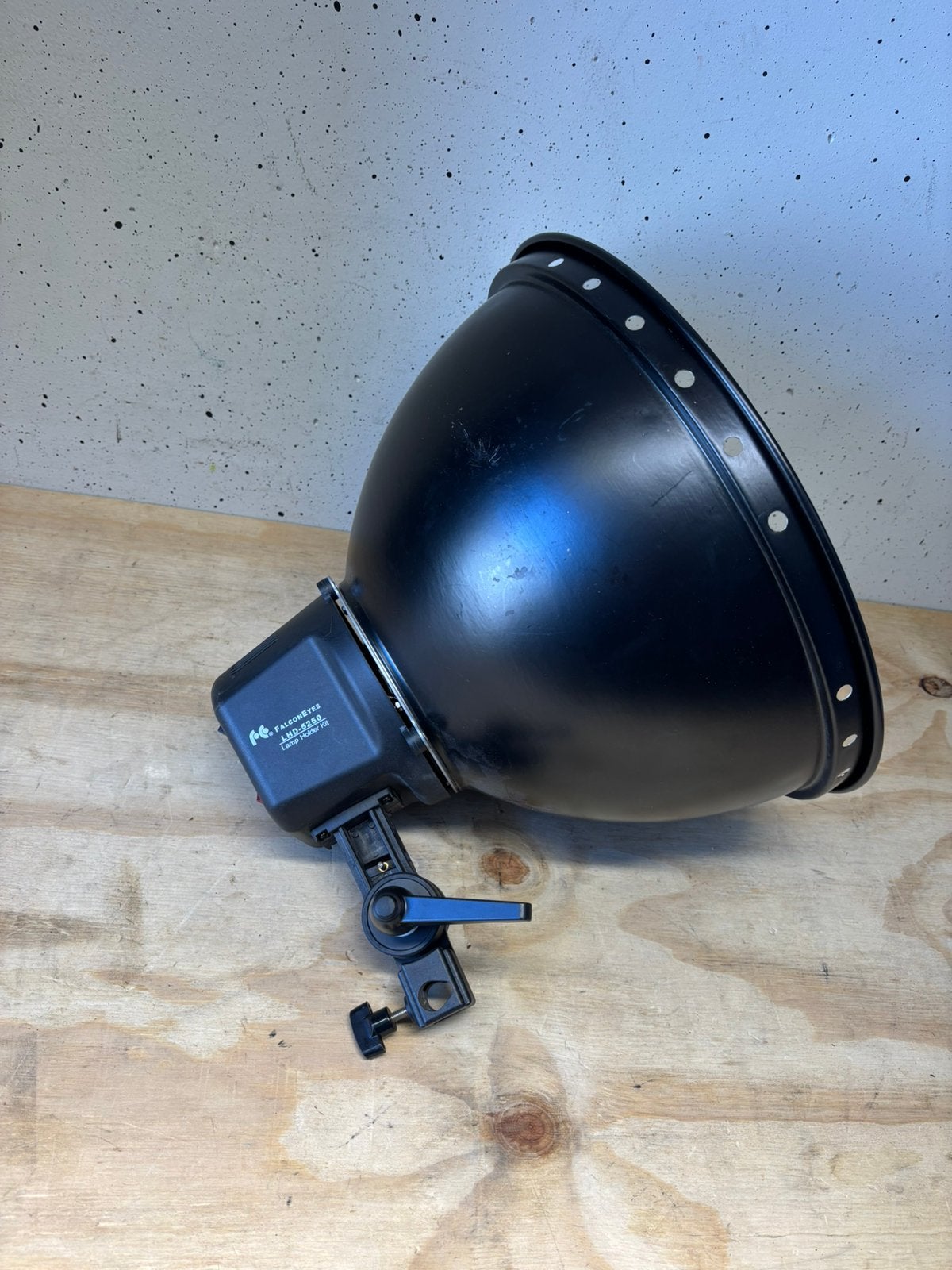 Falconeyes studiolamp LHD-5250, Ophalen of Verzenden, Zo goed als nieuw, Lamp of Flitsset