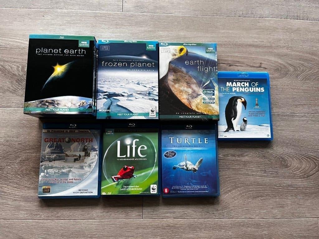 7x Bluray Blu-ray Natuur Documentaire o.a. BBC- Nette staat, Ophalen of Verzenden, Zo goed als nieuw, Documentaire en Educatief