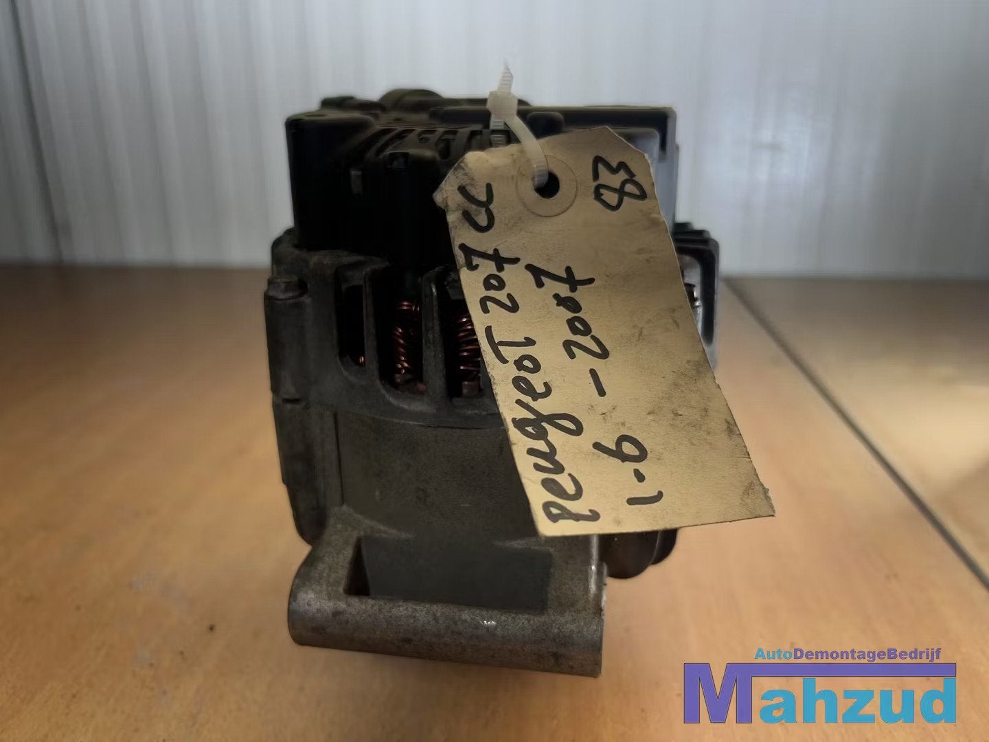 PEUGOET 207 CC 1.6 Dynamo 120A V75765138001, Taurusavenue 1
2132 LS  Hoofddorp, NL, Gebruikt, Contact.group@renault.com, Stellantis N.V.