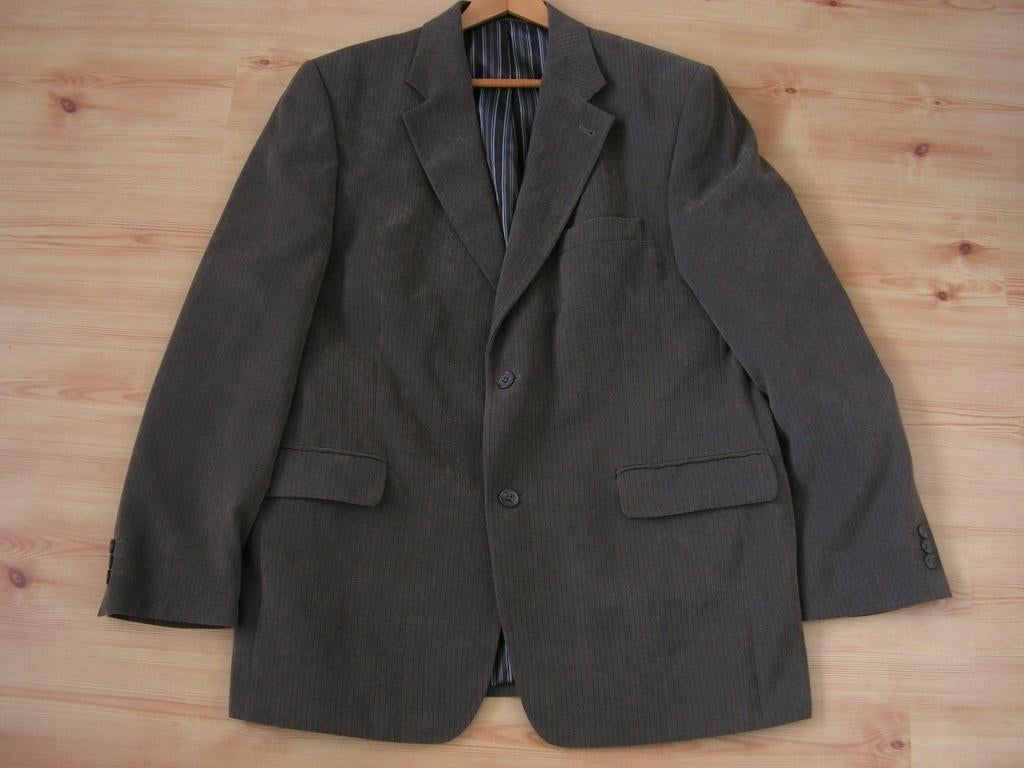 Chocoladebruin colbert maat 27., Kleding | Heren, Kostuums en Colberts, Ophalen of Verzenden, Gedragen, Maat 52/54 (L), Bruin