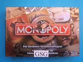 Monopoly deluxe edition / édition nr. 1203 00011 149-04, Hobby en Vrije tijd, Gezelschapsspellen | Bordspellen, Ophalen, Zo goed als nieuw
