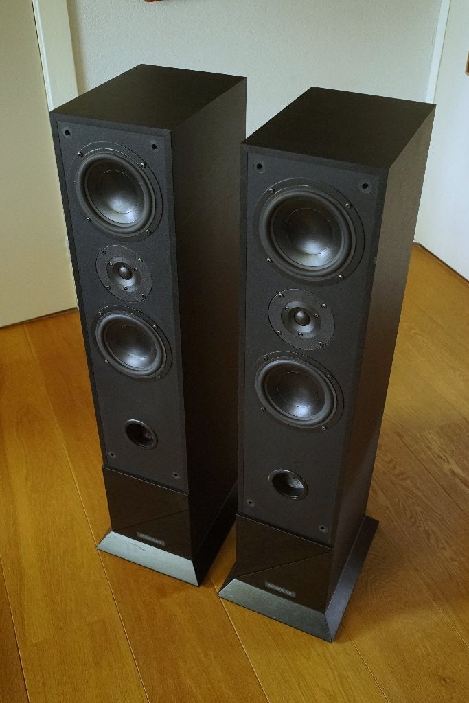 Audiolab Forto, Audio, Tv en Foto, Vloerstaande luidspreker, Gebruikt, 60 tot 120 watt, Ophalen