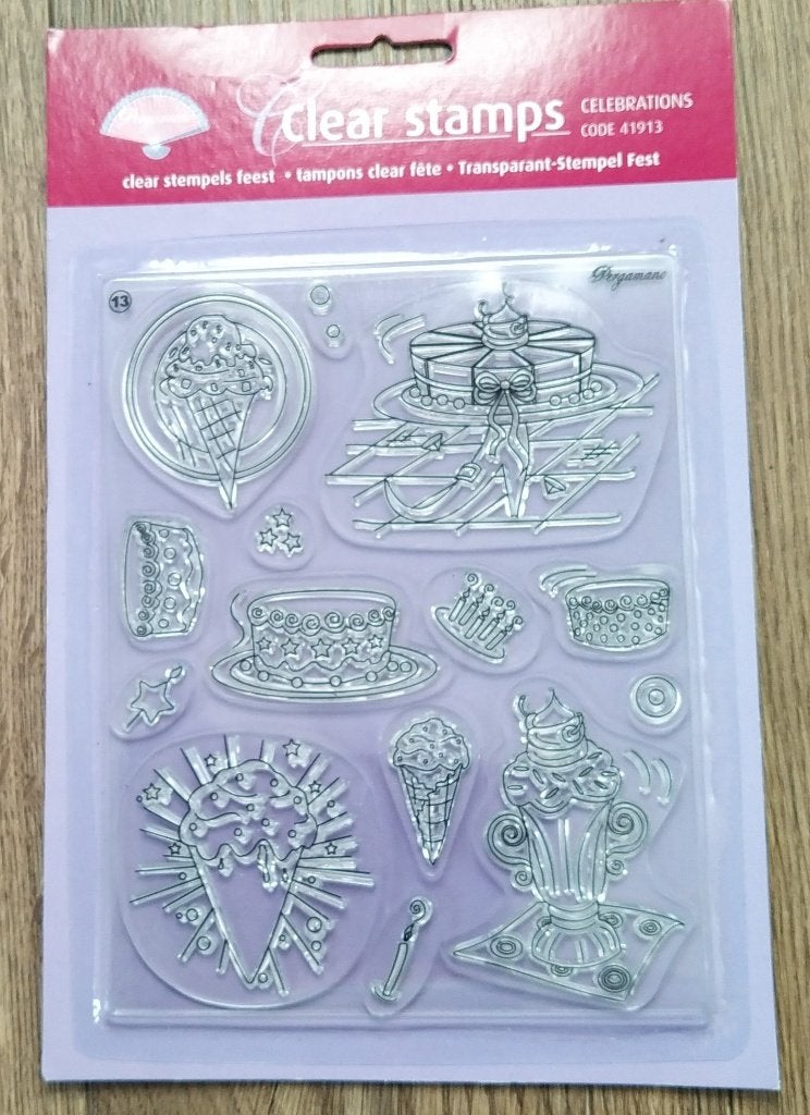 Clear stamps, Hobby en Vrije tijd, Stempelen, Ophalen of Verzenden, Zo goed als nieuw, Clearstamp