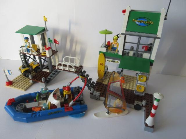 4644 Marina, City Harbour, Watersport., Kinderen en Baby's, Speelgoed | Duplo en Lego, City, Lego, Ophalen of Verzenden, Complete set