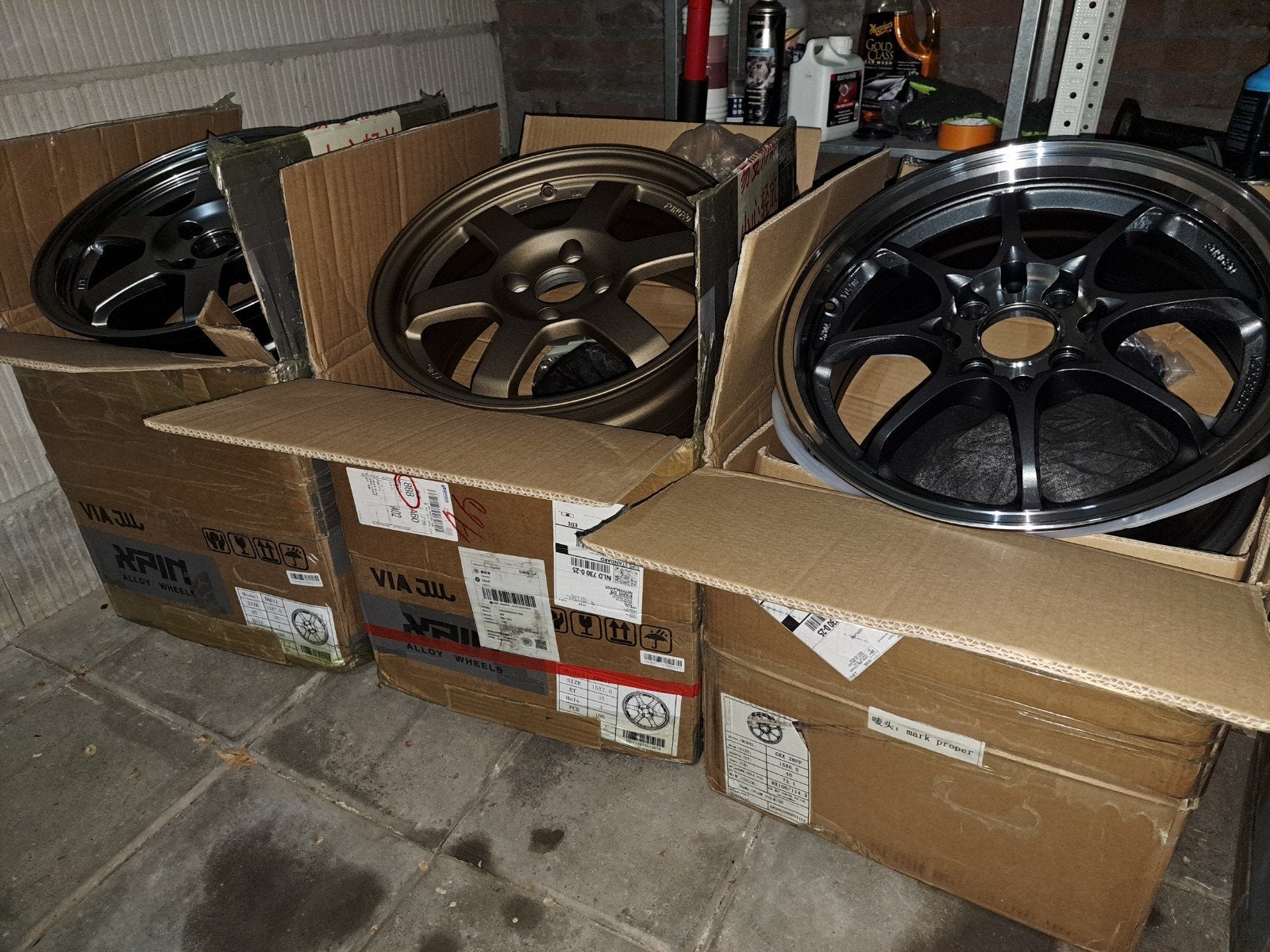 CE28 / TE37 15 inch 4x100 velgen, Auto-onderdelen, Ophalen of Verzenden, Nieuw, Honda, Motorkap