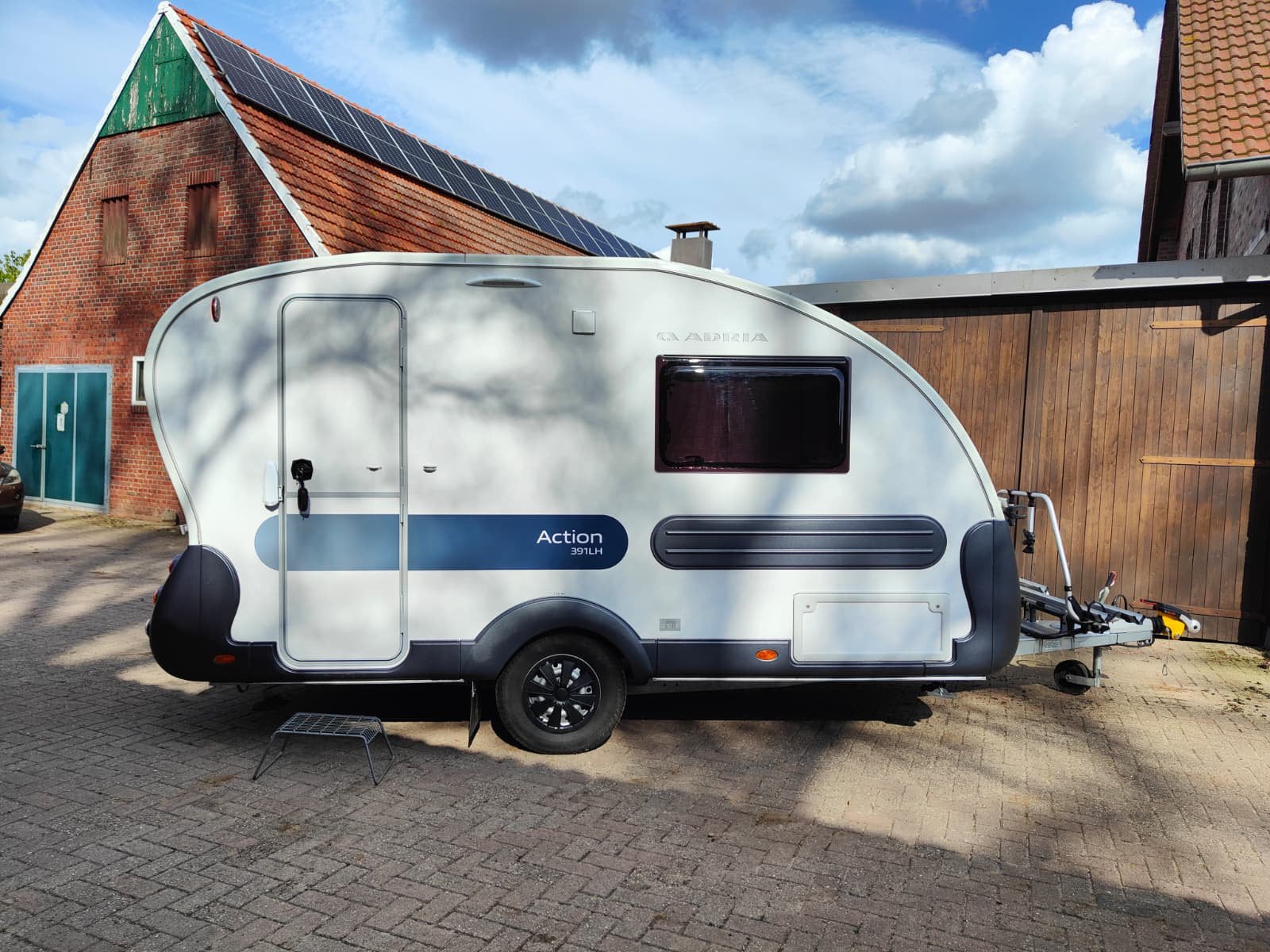 Adria Action 391LH, Caravans en Kamperen, Caravans, Schokbreker, Rondzit, Tot en met 3, Particulier