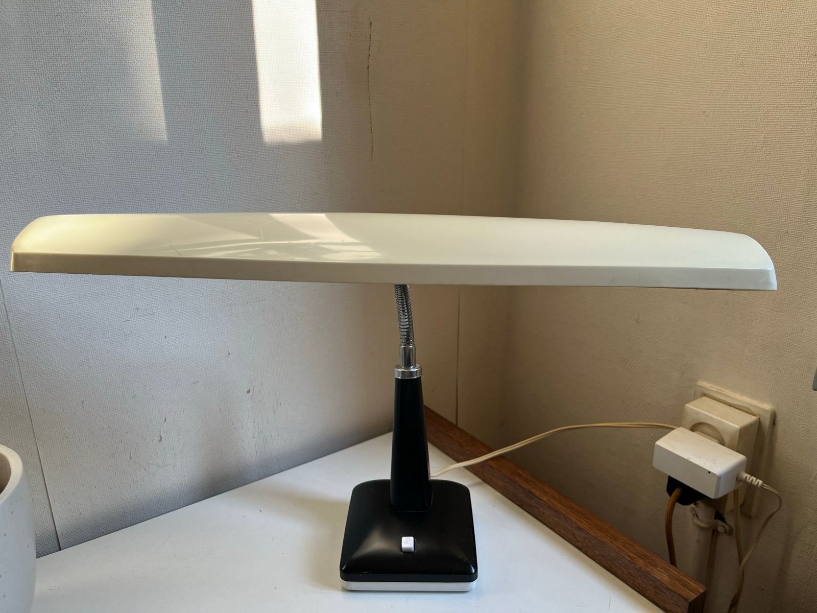 Vintage Bureaulamp met TL-verlichting, Ophalen, Gebruikt, Vintage, G13 (TL)