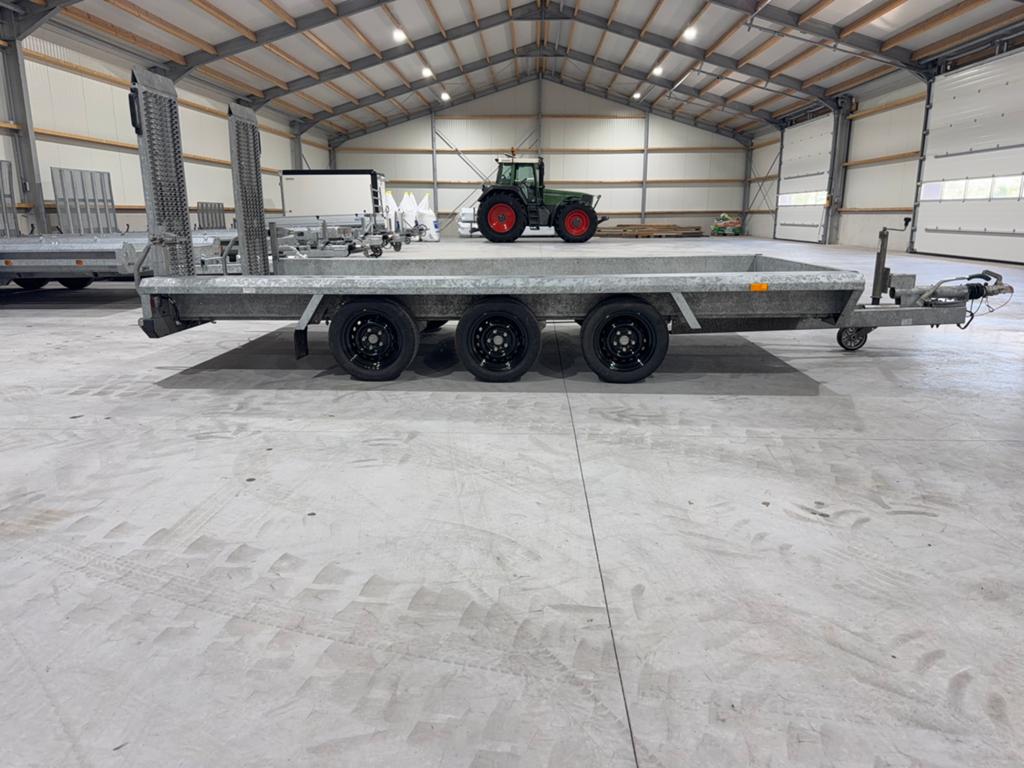 Hapert indigo 3 asser machinetransporter, Ophalen of Verzenden, Zo goed als nieuw