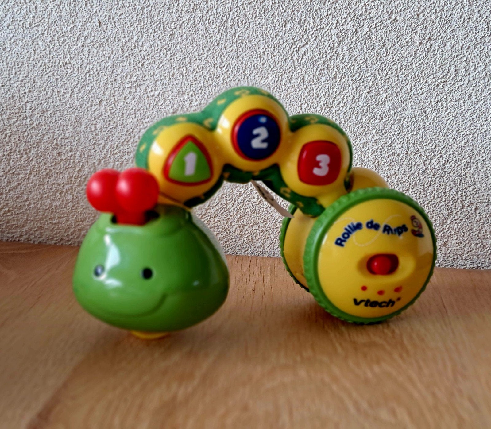 V Tech Rollie de rups., Ophalen of Verzenden, Zo goed als nieuw, Overige typen, Met licht