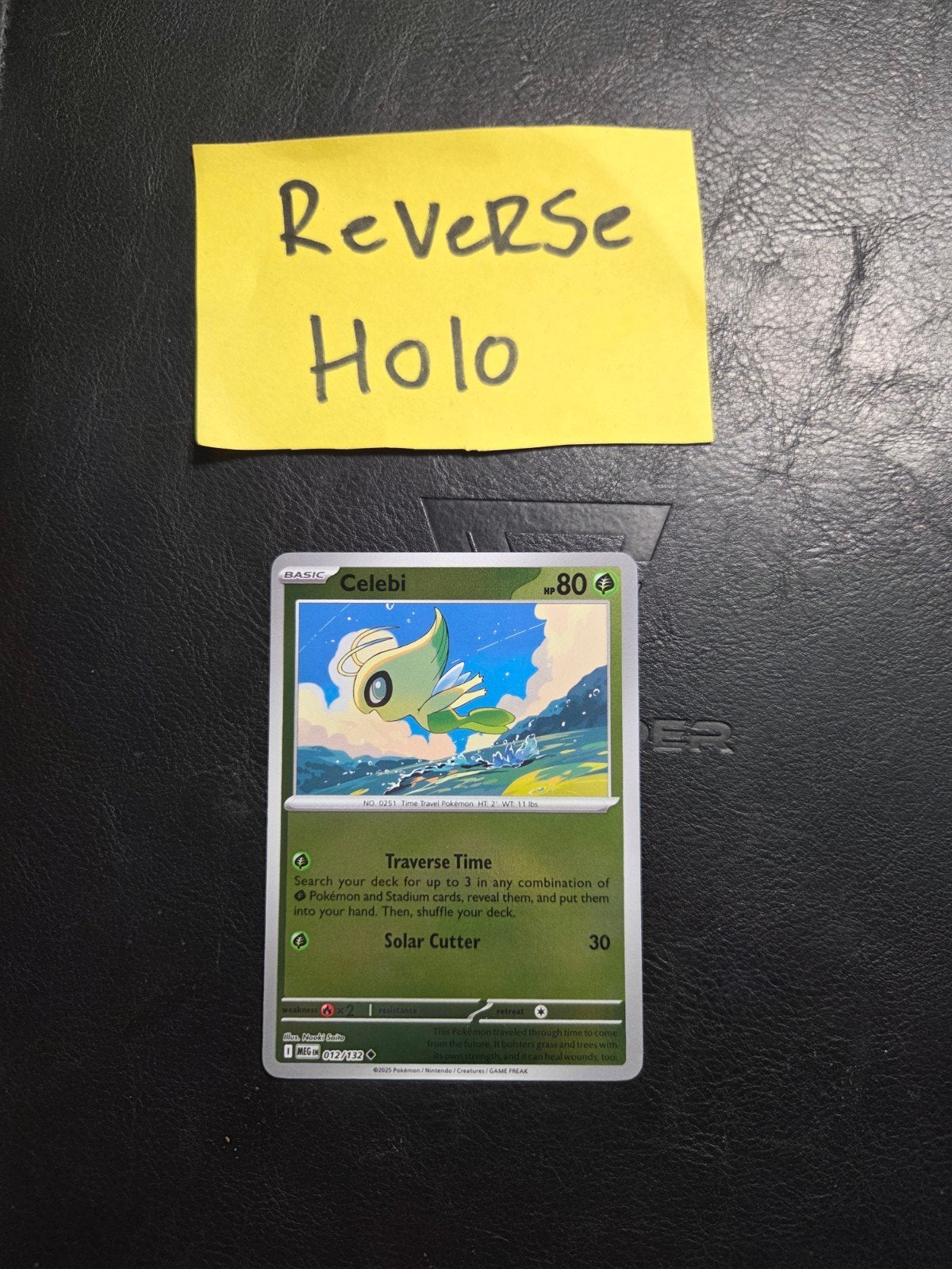 Celebi 012/132 Mega evolution, Ophalen of Verzenden, Zo goed als nieuw