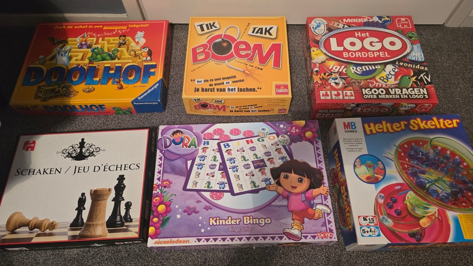 Leuke spellen., Hobby en Vrije tijd, Gezelschapsspellen | Bordspellen, Ophalen of Verzenden, Zo goed als nieuw