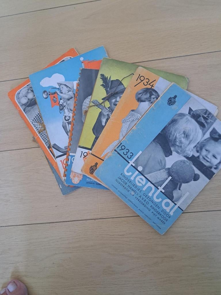 7 Jacob Hamel Kinderliedjes albums, Gebruikt, Overige genres, Zang, Overige soorten