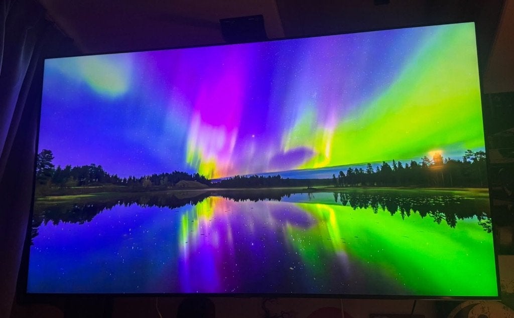 Samsung 65" 4K LED Smart TV + plafondbeugel set