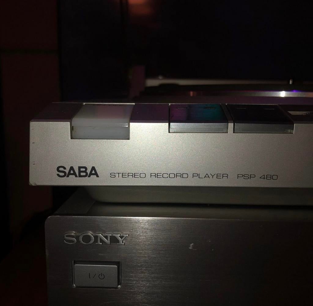 Saba PSP480 liniare platenspeler, Audio, Tv en Foto, Ophalen of Verzenden, Zo goed als nieuw, Overige merken
