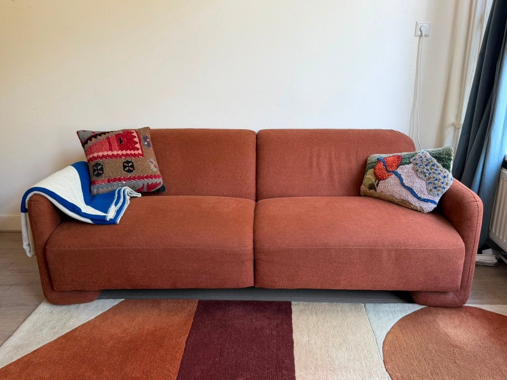 Sofa - BALZAC PARIS X LA REDOUTE, Driepersoons, 75 tot 100 cm, Ophalen of Verzenden, Zo goed als nieuw