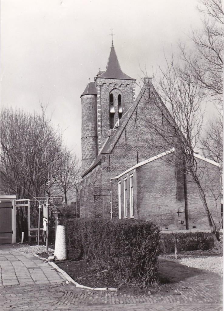 Aagtekerke (Zld) Hervormde kerk - Ritthem 1980., Verzamelen, Verzenden, 1960 tot 1980, Ongelopen, Zeeland