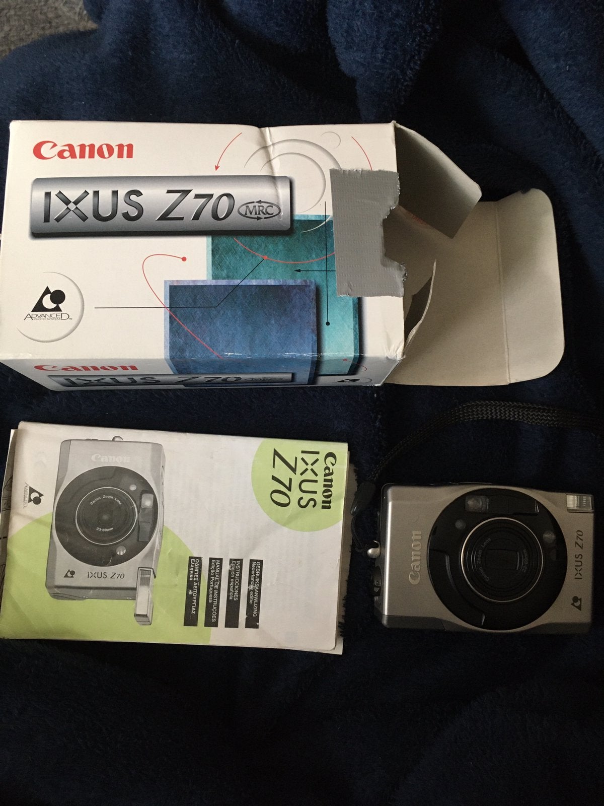 Canon Ixus Z70 camera met doos en handleiding, Ophalen of Verzenden, Zo goed als nieuw, Compact, Canon
