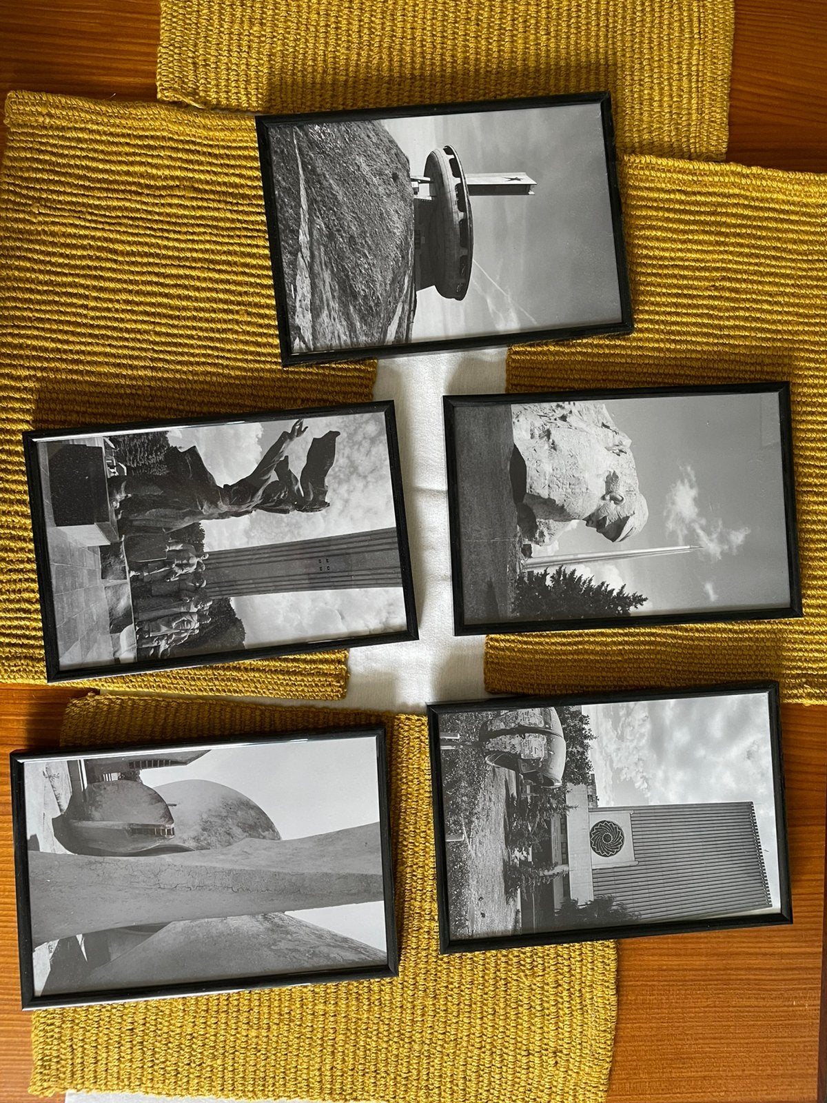 Zwarte Fotolijst 20x30 vijfmaal, Ophalen of Verzenden, Zo goed als nieuw