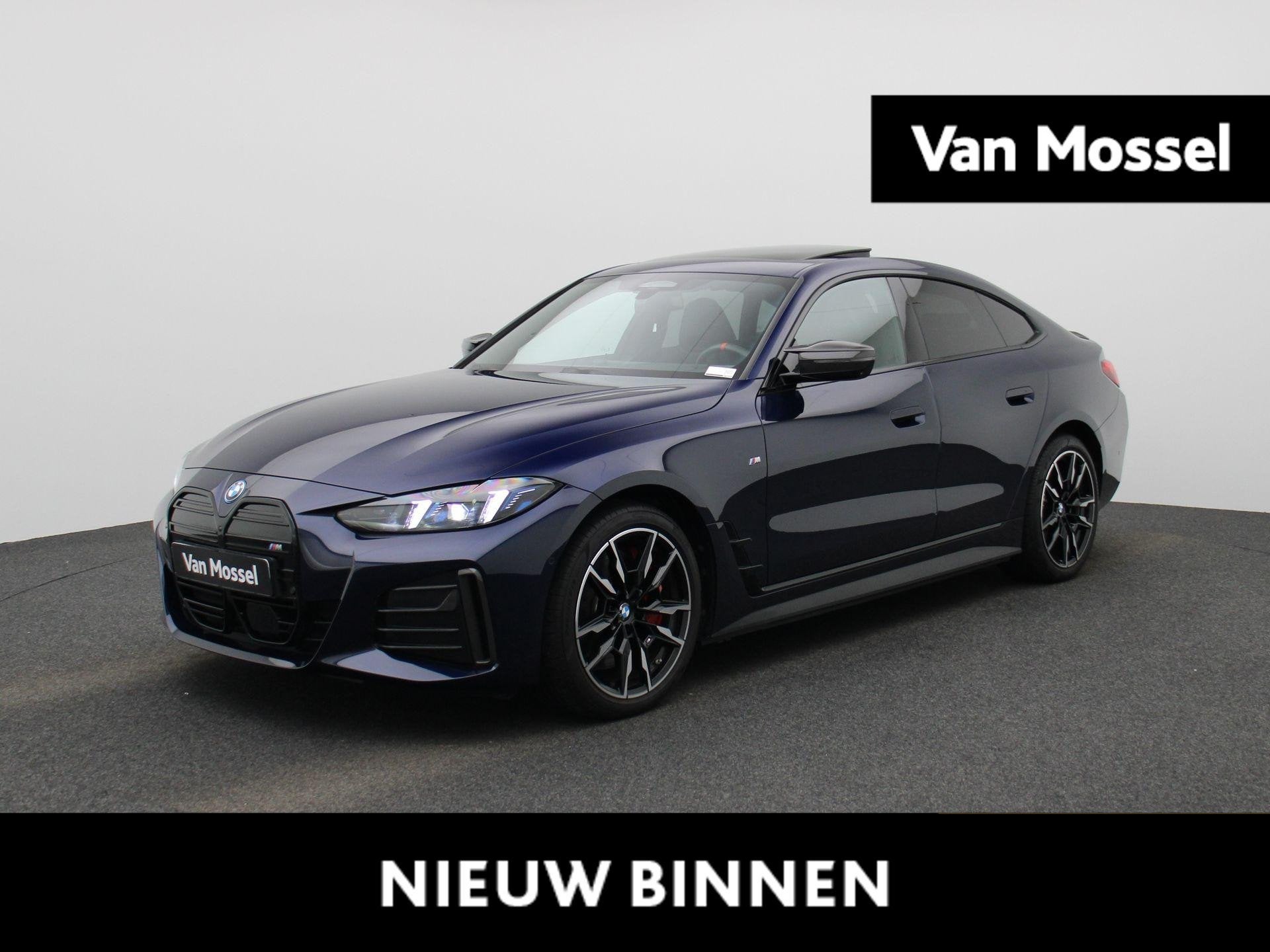 BMW i4 M50 | CARBON IN&EXTRIEUR | KEYLESS | 360 CAMERA | HAR, Auto's, 12 maanden, Stof, Gebruikt, 495 min