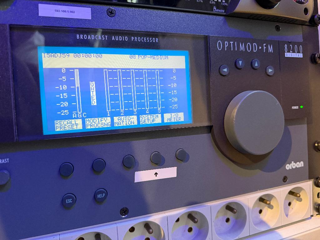 Orban Optimod 8200 v3, Audio, Tv en Foto, Ophalen of Verzenden, Gebruikt, Audio