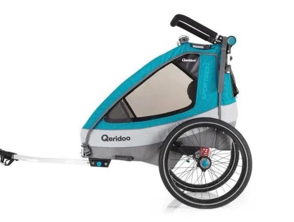 Queridoo Sportex Fietskar, Ophalen, Gebruikt, Kinderkar