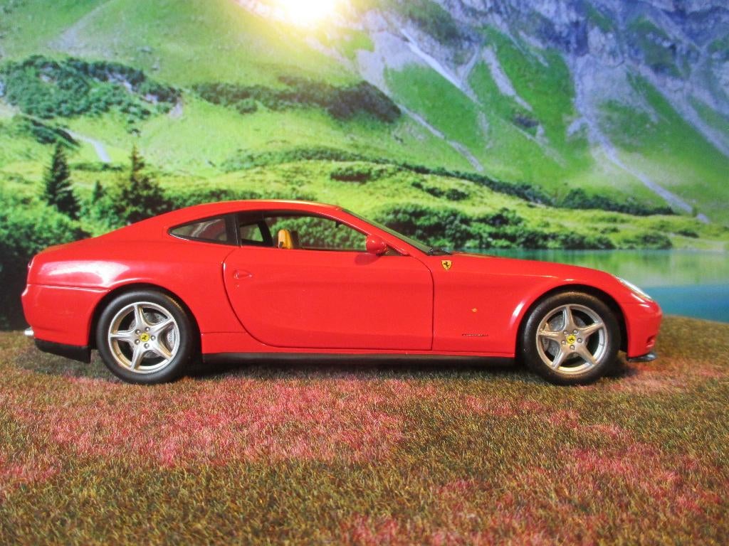 1/18 Ferrari 612 Scaglietti - Mattel Hot Wheels, Ophalen of Verzenden, Zo goed als nieuw, Hot Wheels