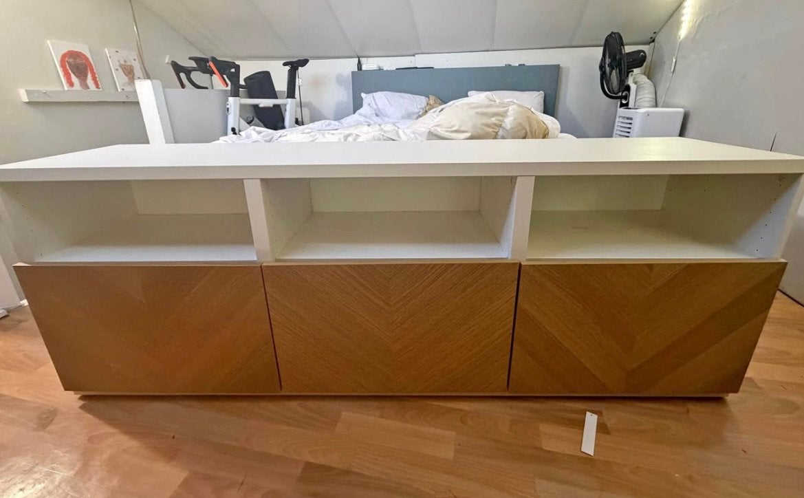 Ikea Best tv meubel, Ophalen of Verzenden, Zo goed als nieuw, 25 tot 50 cm, Minder dan 100 cm