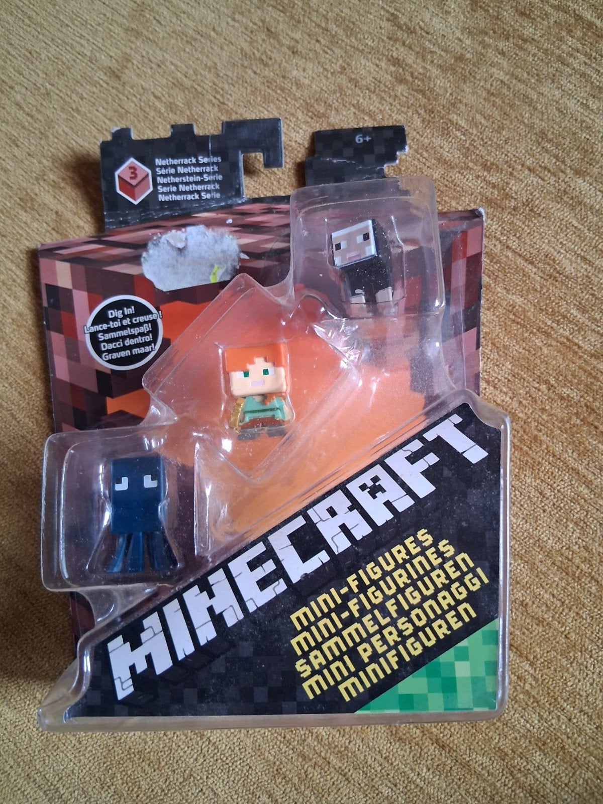 Minecraft Mini-Figures Netherrack Series -  in verpakkin, Ophalen of Verzenden, Zo goed als nieuw